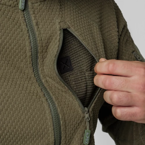 Кофта флисовая Sanford HF-0001-02 Olive Green | APEX фото 10