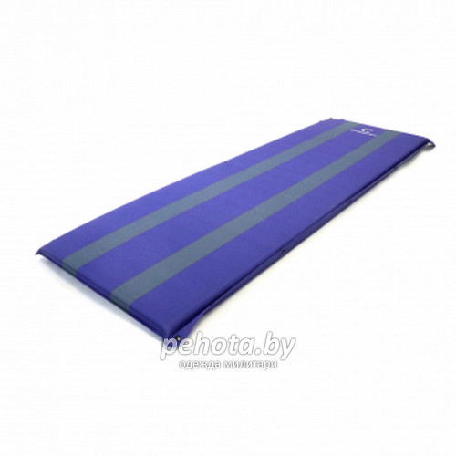 Коврик самонадувающийся PF-KS-06 192х63х3см синий/серый | Следопыт фото 4