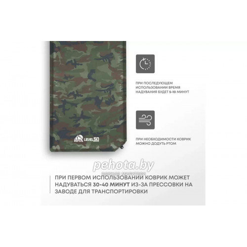 Коврик туристический RSP Level 50 камуфляж | RSP фото 3