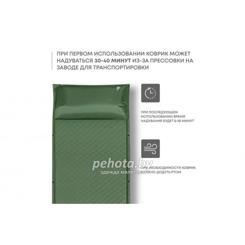 Коврик туристический RSP Sunny 50 зеленый | RSP фото 2