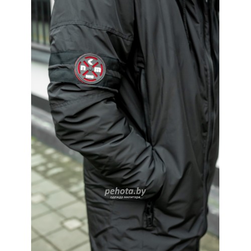 Куртка 12021 (W21) Black | Nikolom фото 7