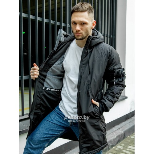 Куртка 12021 (W21) Black | Nikolom фото 5