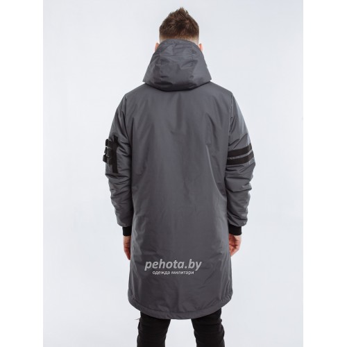 Куртка 1221 Весна/Осень Grey | NIKOLOM фото 2