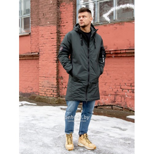 Куртка 1221 Весна/Осень Khaki | NIKOLOM фото 5