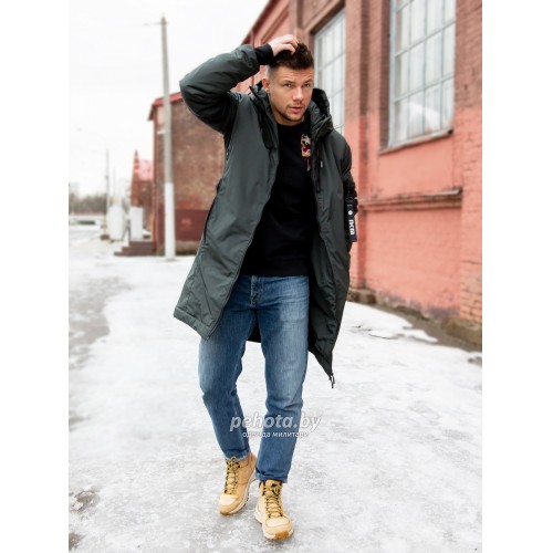 Куртка 1221 Весна/Осень Khaki | NIKOLOM фото 6