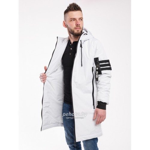 Куртка 1221 Весна/Осень White | NIKOLOM фото 3
