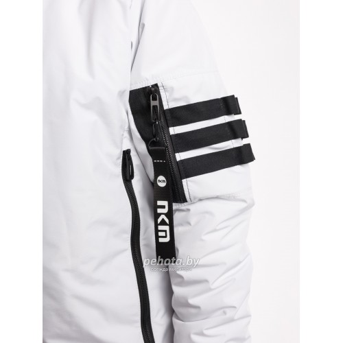 Куртка 1221 Весна/Осень White | NIKOLOM фото 6