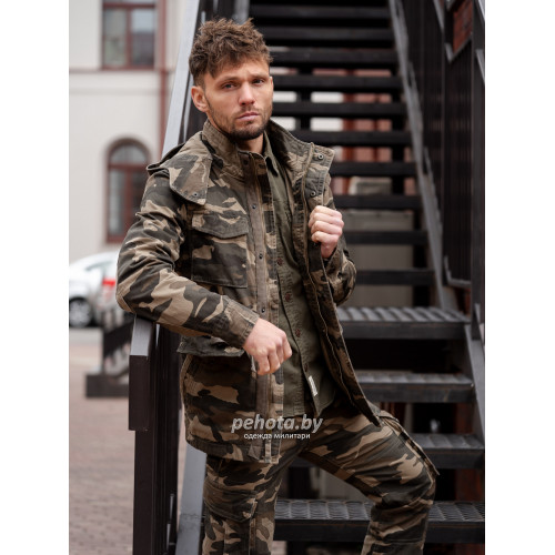 Куртка M65 Light Woodland | Admitted & Feeling фото 11