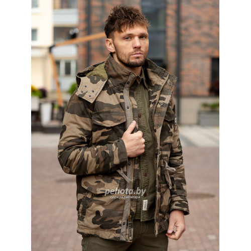 Куртка M65 Warm Woodland | Admitted & Feeling фото 9