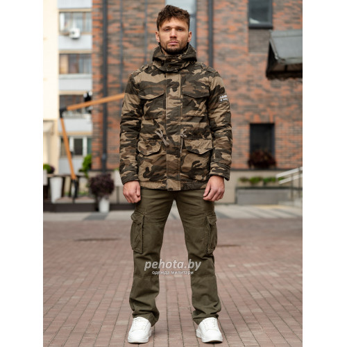 Куртка M65 Warm Woodland | Admitted & Feeling фото 12