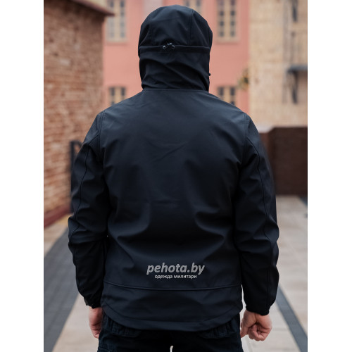 Куртка Jedd Soft Shell 30122 Black | Vintage Industries фото 4