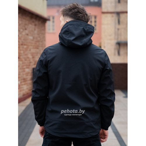 Куртка Jedd Soft Shell 30122 Black | Vintage Industries фото 2