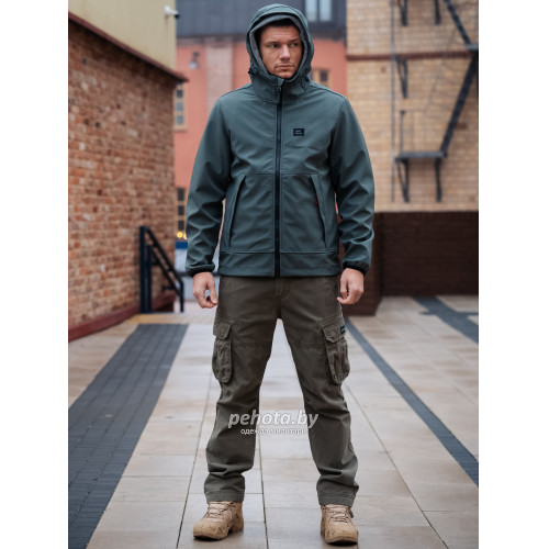 Куртка Jedd Soft Shell 30122 Graphite | Vintage Industries фото 8