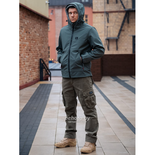 Куртка Jedd Soft Shell 30122 Graphite | Vintage Industries фото 10