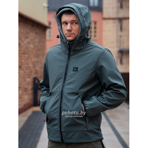 Куртка Jedd Soft Shell 30122 Graphite | Vintage Industries фото 5