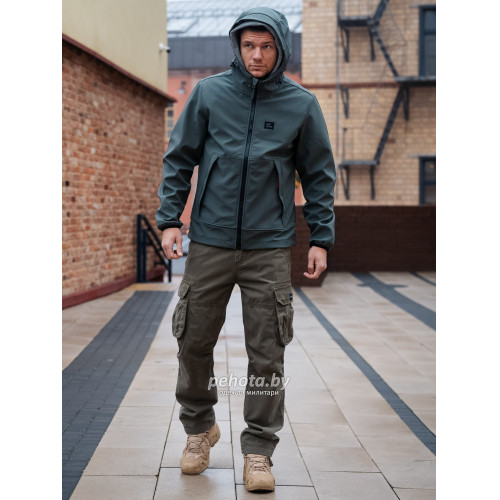 Куртка Jedd Soft Shell 30122 Graphite | Vintage Industries фото 12