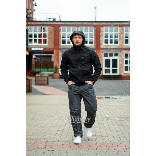 Куртка Alford Softshell 30101 Black | Vintage Industries фото 4