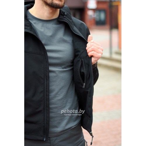 Куртка Alford Softshell 30101 Black | Vintage Industries фото 7