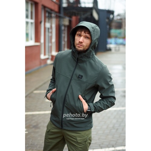 Куртка Alford Softshell 30101 Dark Olive | Vintage Industries фото 4