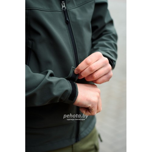 Куртка Alford Softshell 30101 Dark Olive | Vintage Industries фото 5