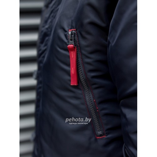 Куртка Аляска Arktik Fleece Night Sky/Red | Apolloget фото 13