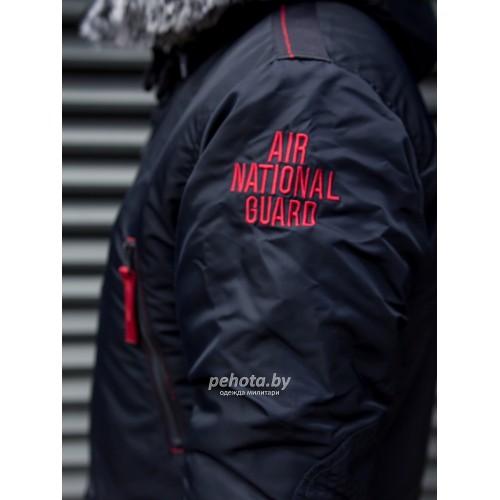 Куртка Аляска Arktik Fleece Night Sky/Red | Apolloget фото 12