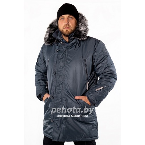 Куртка Аляска ArktiK Steel Blue/Gun Metal | Apolloget фото 5