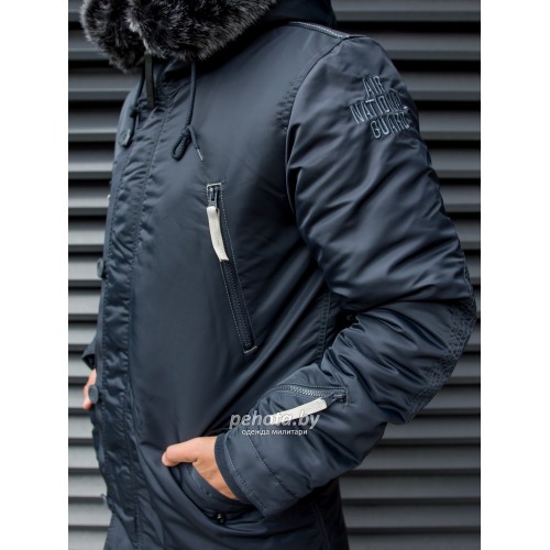 Куртка Аляска ArktiK Steel Blue/Gun Metal | Apolloget фото 8