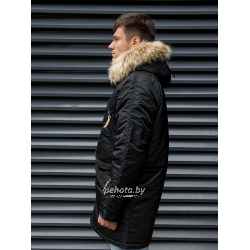 Куртка Аляска Expedition Black/Cinnamon | Apolloget фото 16