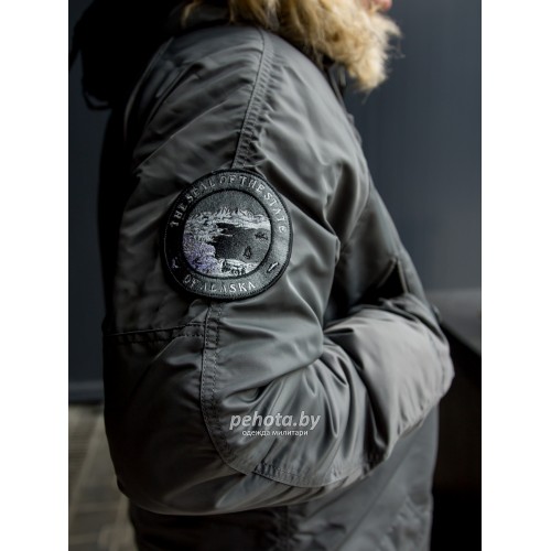 Куртка Аляска Expedition Gun Grey/Gun Metal | Apolloget фото 15