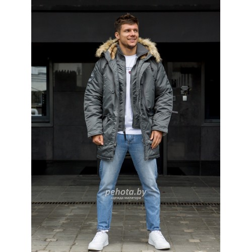 Куртка Аляска Expedition Gun Grey/Gun Metal | Apolloget фото 7