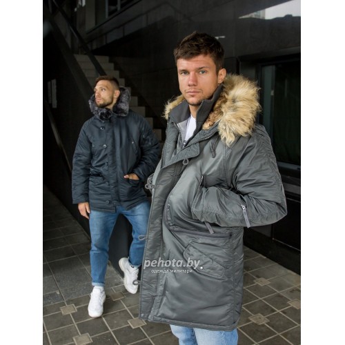 Куртка Аляска Expedition Gun Grey/Gun Metal | Apolloget фото 8