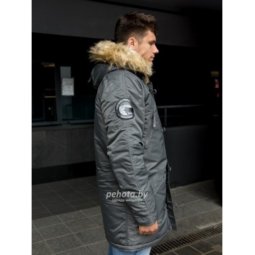 Куртка Аляска Expedition Gun Grey/Gun Metal | Apolloget фото 10