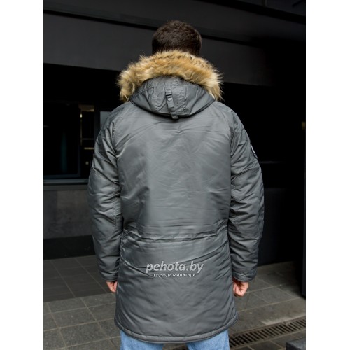 Куртка Аляска Expedition Gun Grey/Gun Metal | Apolloget фото 11