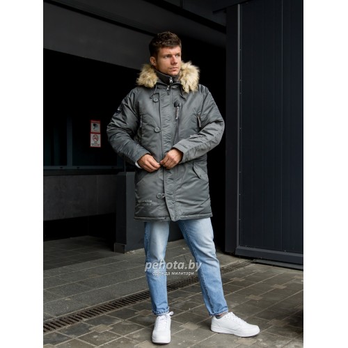 Куртка Аляска Expedition Gun Grey/Gun Metal | Apolloget фото 3