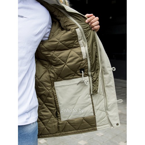 Куртка Аляска Expedition Silver green/ Military Olive | Apolloget фото 21