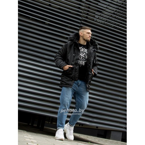 Зимняя куртка Аляска HUSKY Black Line | Nord Denali фото 7