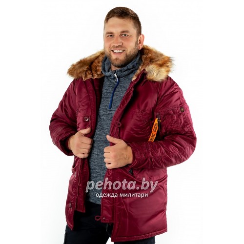 Куртка Аляска HUSKY BURGUNDY/BURGUNDY | Nord Denali фото 8