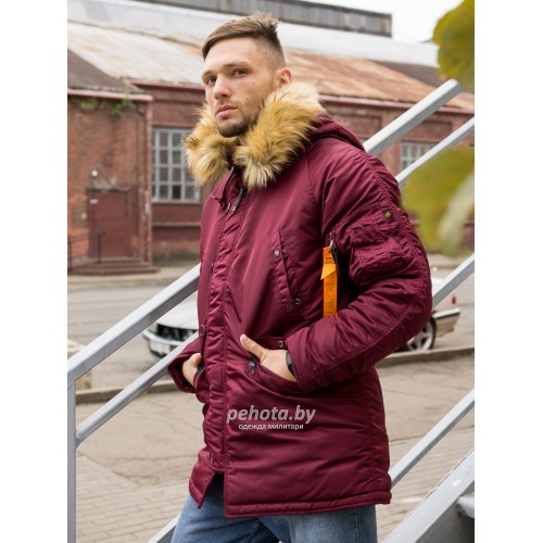 Куртка Аляска HUSKY BURGUNDY/BURGUNDY | Nord Denali фото 5