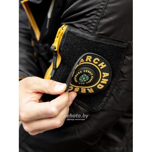Куртка Аляска HUSKY Compass Black/Yellow | Nord Denali фото 7