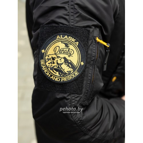 Куртка Аляска HUSKY Compass Black/Yellow | Nord Denali фото 8