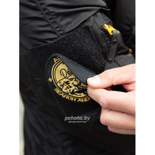 Куртка Аляска HUSKY Compass Black/Yellow | Nord Denali фото 9