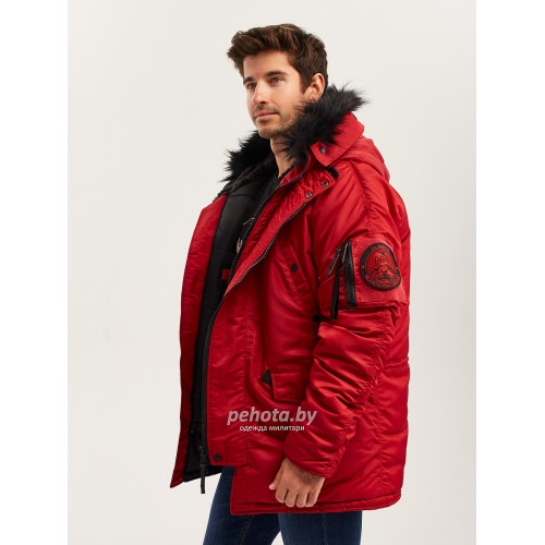 Куртка Аляска HUSKY Compass Red/Black | Nord Denali фото 14