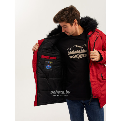 Куртка Аляска HUSKY Compass Red/Black | Nord Denali фото 3
