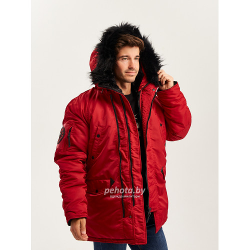 Куртка Аляска HUSKY Compass Red/Black | Nord Denali фото 8