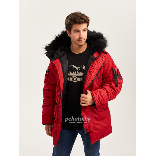 Куртка Аляска HUSKY Compass Red/Black | Nord Denali фото 15
