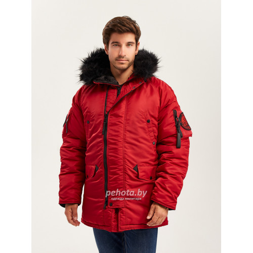 Куртка Аляска HUSKY Compass Red/Black | Nord Denali фото 1