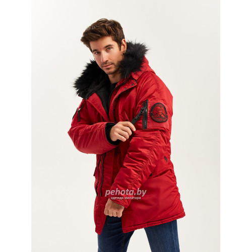Куртка Аляска HUSKY Compass Red/Black | Nord Denali фото 5