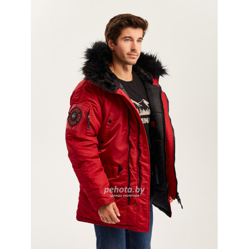 Куртка Аляска HUSKY Compass Red/Black | Nord Denali фото 13