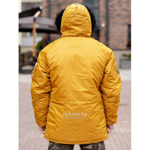 Куртка Аляска HUSKY Compass Yellow/Black | Nord Denali фото 2